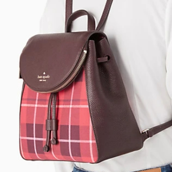 KATE SPADE Leila Medium Flap Backpack - Picture 2 of 8